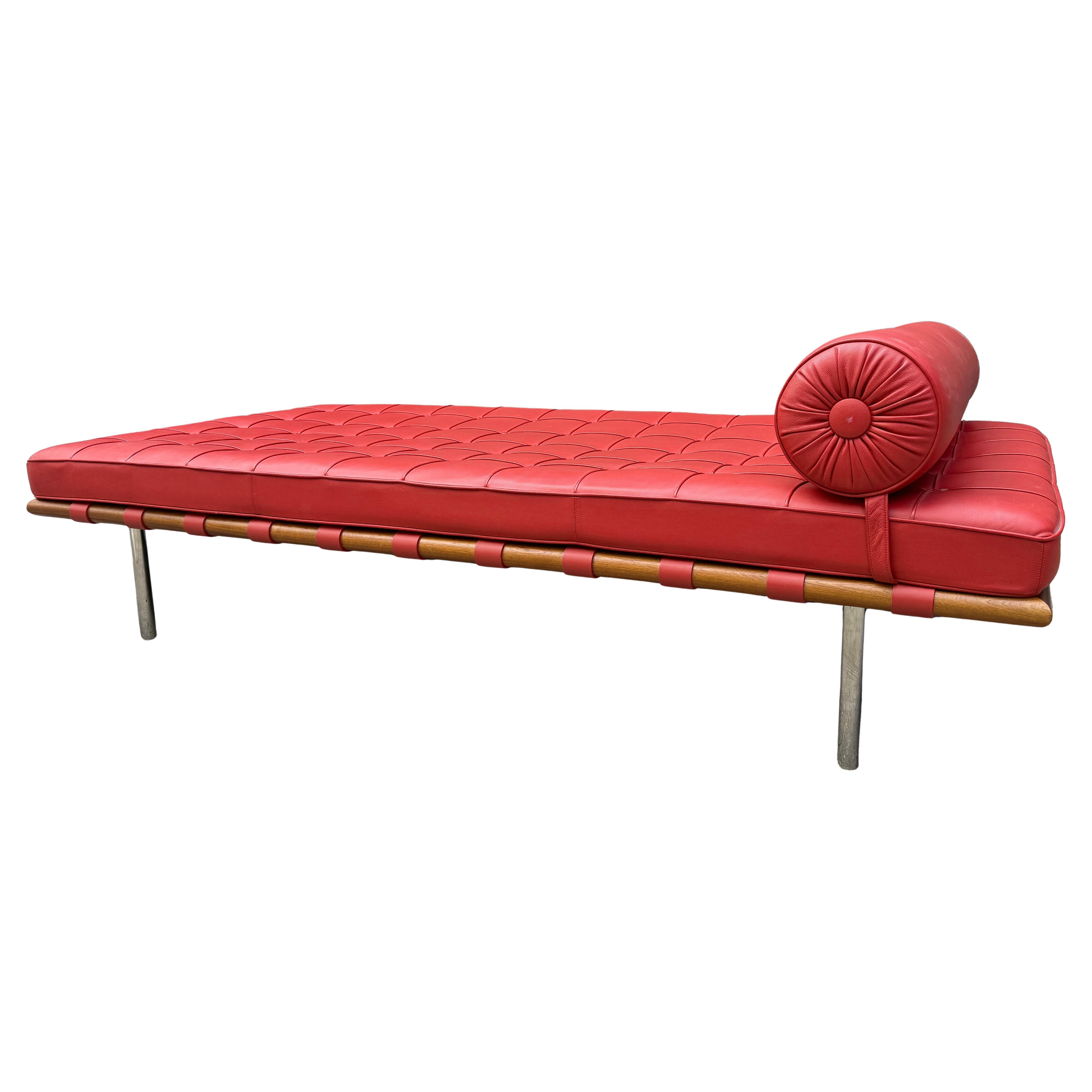 Méridienne Barcelona du milieu du siècle Ludwig Mies van Der Rohe pour Knoll en vente 1