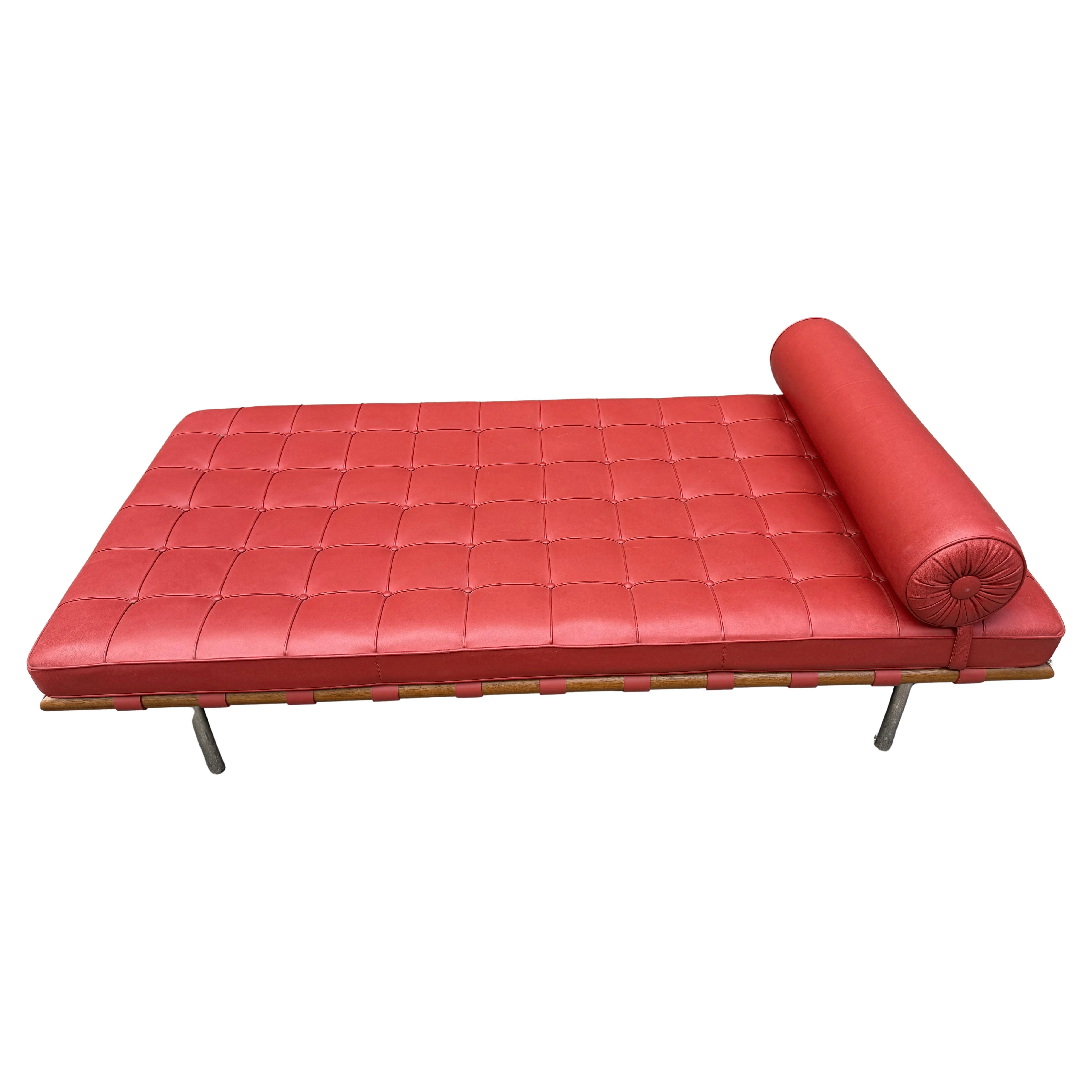 Méridienne Barcelona du milieu du siècle Ludwig Mies van Der Rohe pour Knoll en vente 2