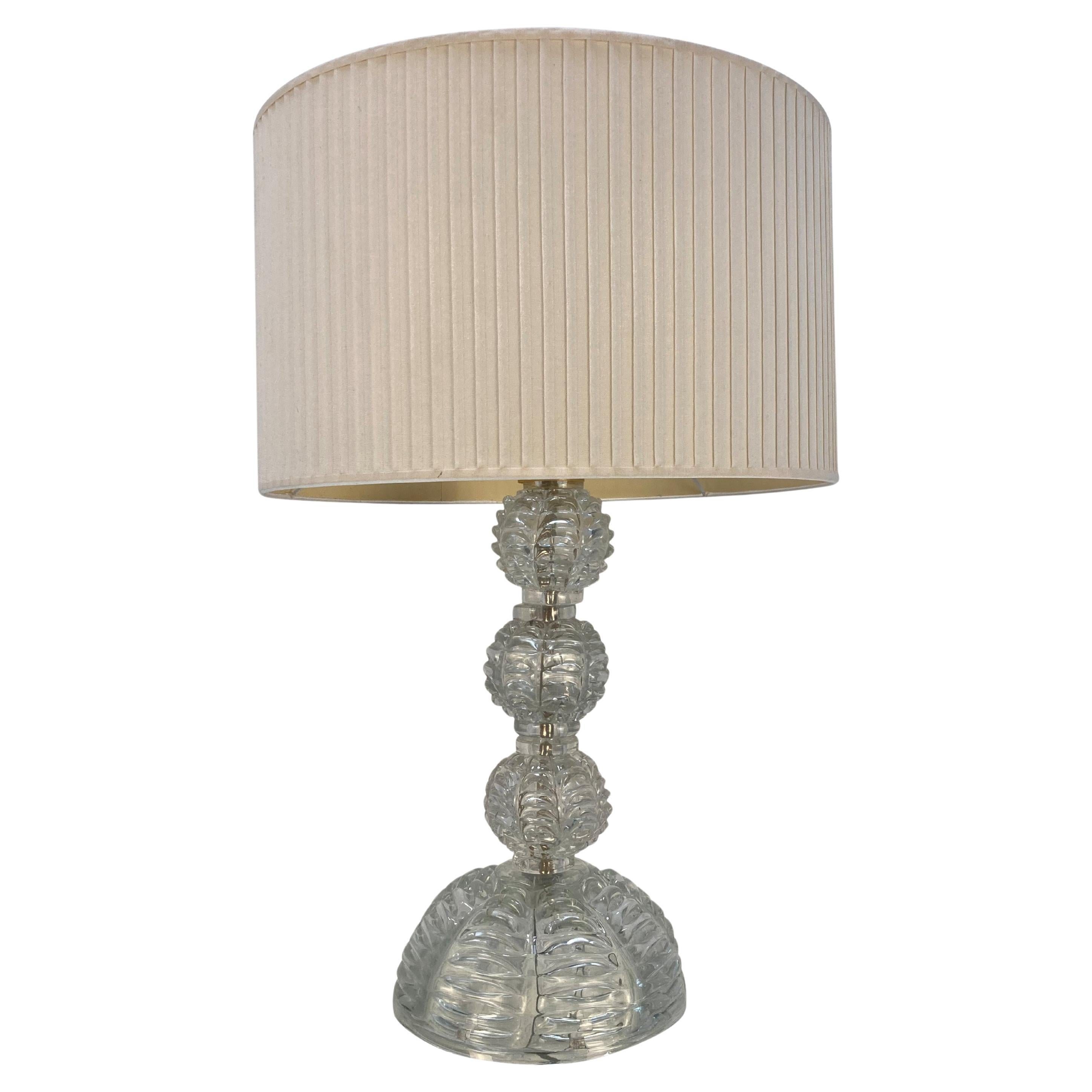 Midcentury Barovier Table Lamp