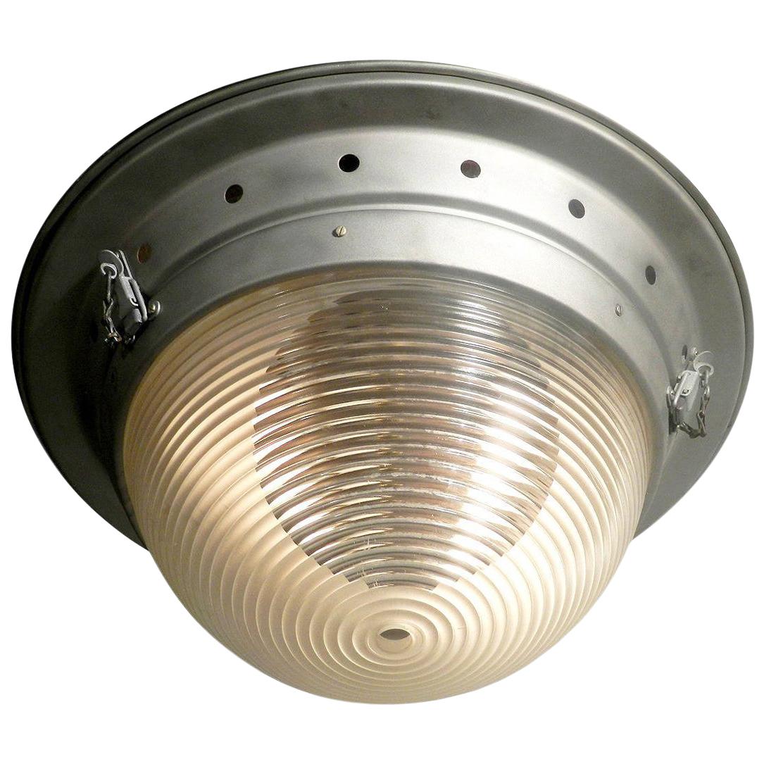 Midcentury Beehive Ceiling Flush Mount