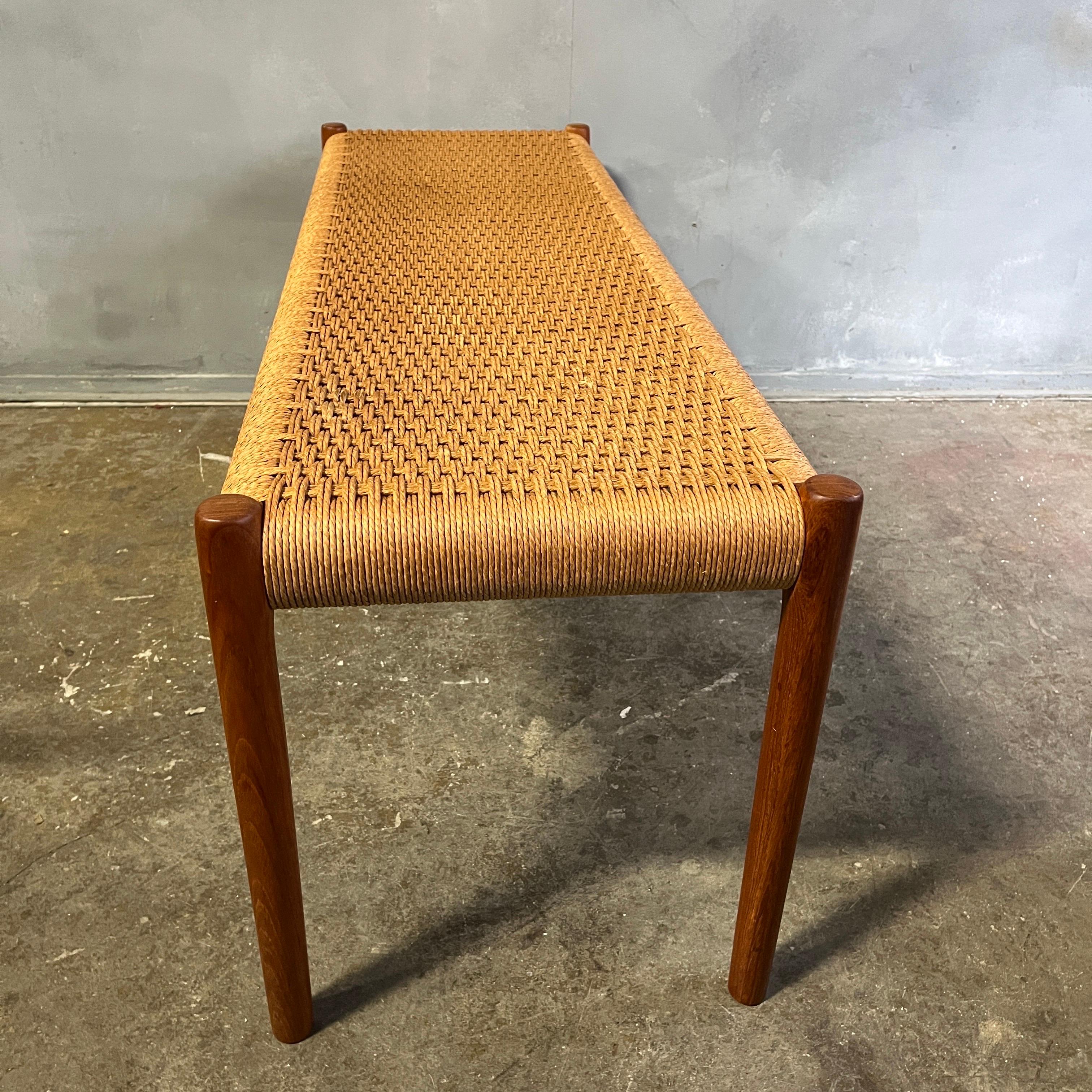 20th Century Midcentury Bench by Niels O. Møller