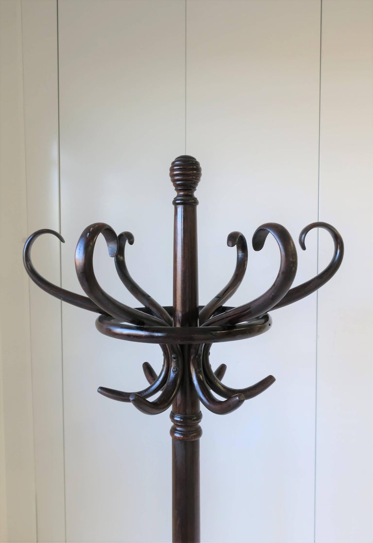 Midcentury Bentwood Hall Tree Or Coat Rack In The Style Of Thonet Mid Century Modern Midcentury Bentwood Hall Tree Or Coat Rack In The Style Of Thonet