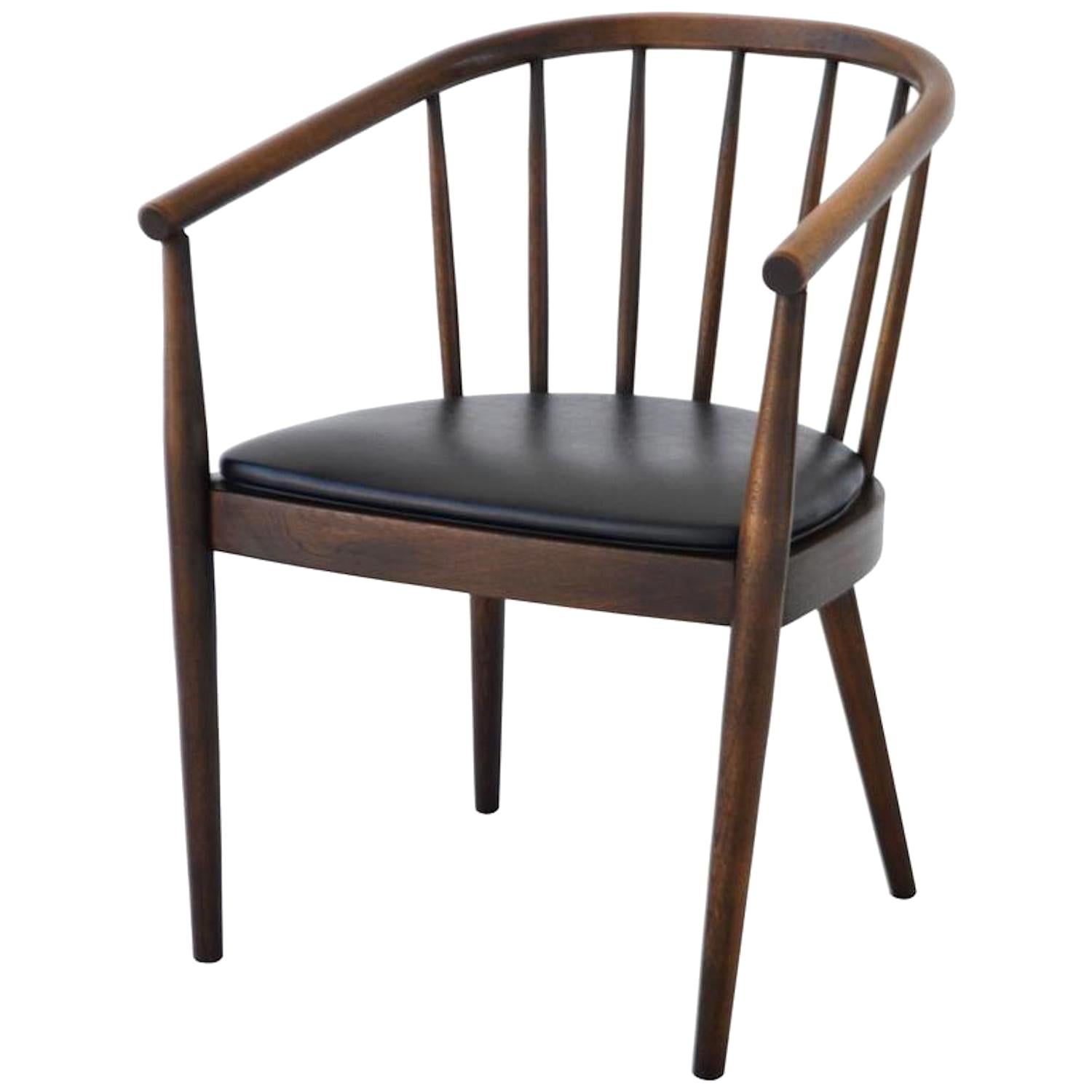 Midcentury Bentwood Side Chair by Lawrence Peabody for Richardson Nemschoff For Sale