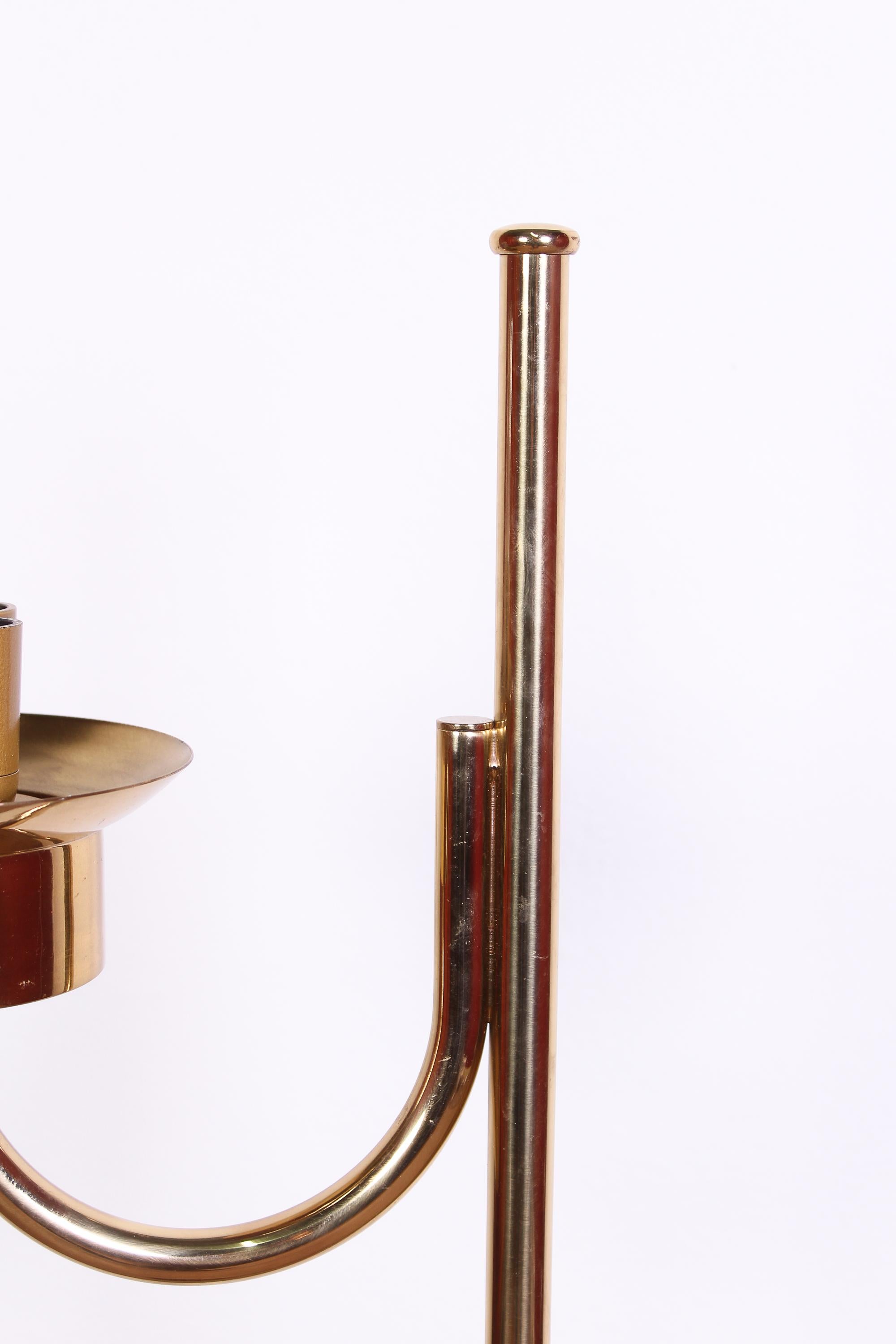 Mid-20th Century Midcentury Bergboms G-118 Brass Floor Lamp, 1950s