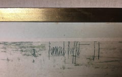 Bernard Buffet New York Skyline Limited Edition Drypoint Print