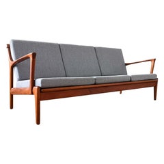 Midcentury Bertil Fridhagen Sofa Model Kuba by Bröderna Andersson in Sweden