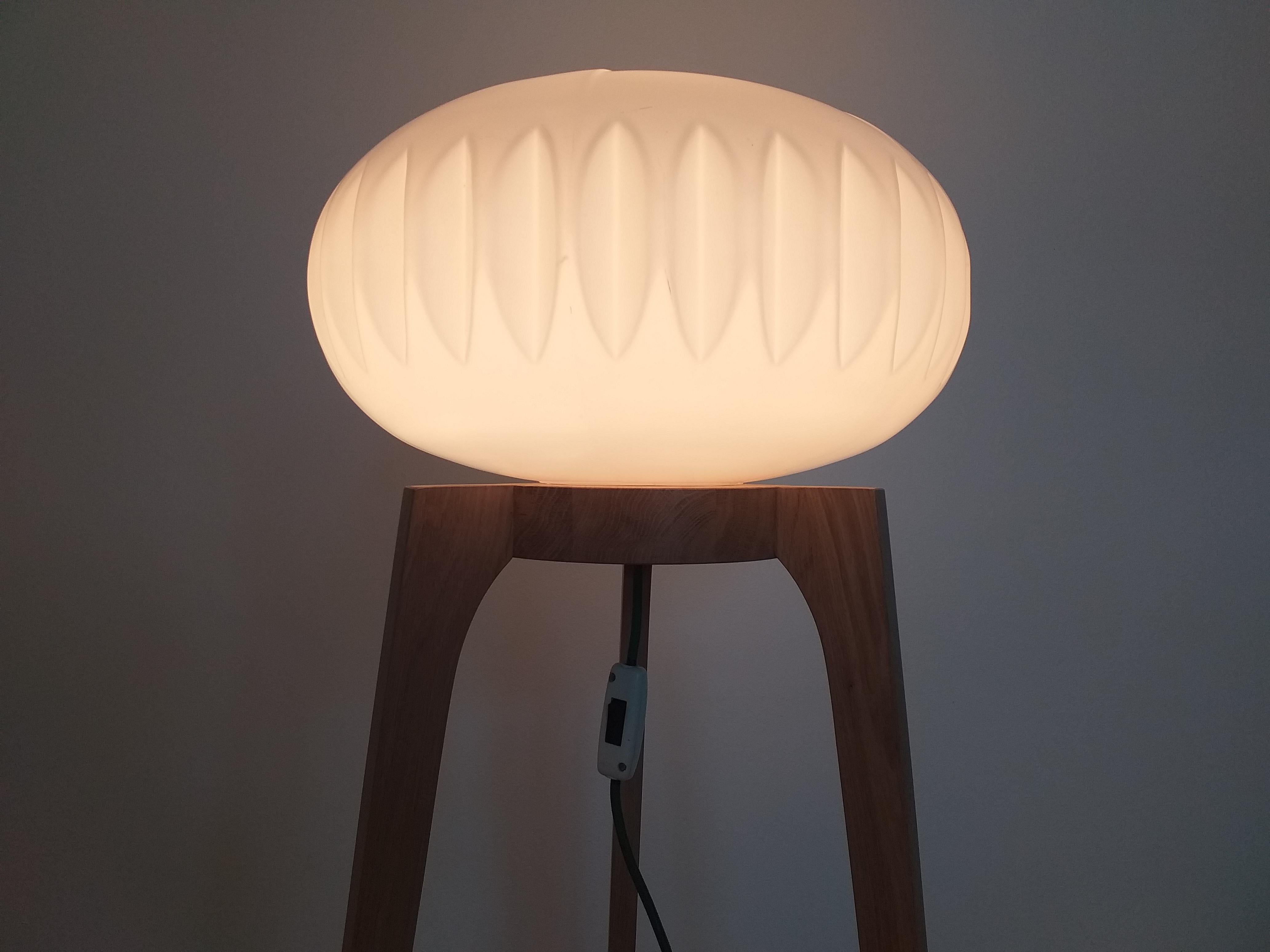 Midcentury Big Floor Lamp, ULUV, 1970s In Good Condition For Sale In Praha, CZ