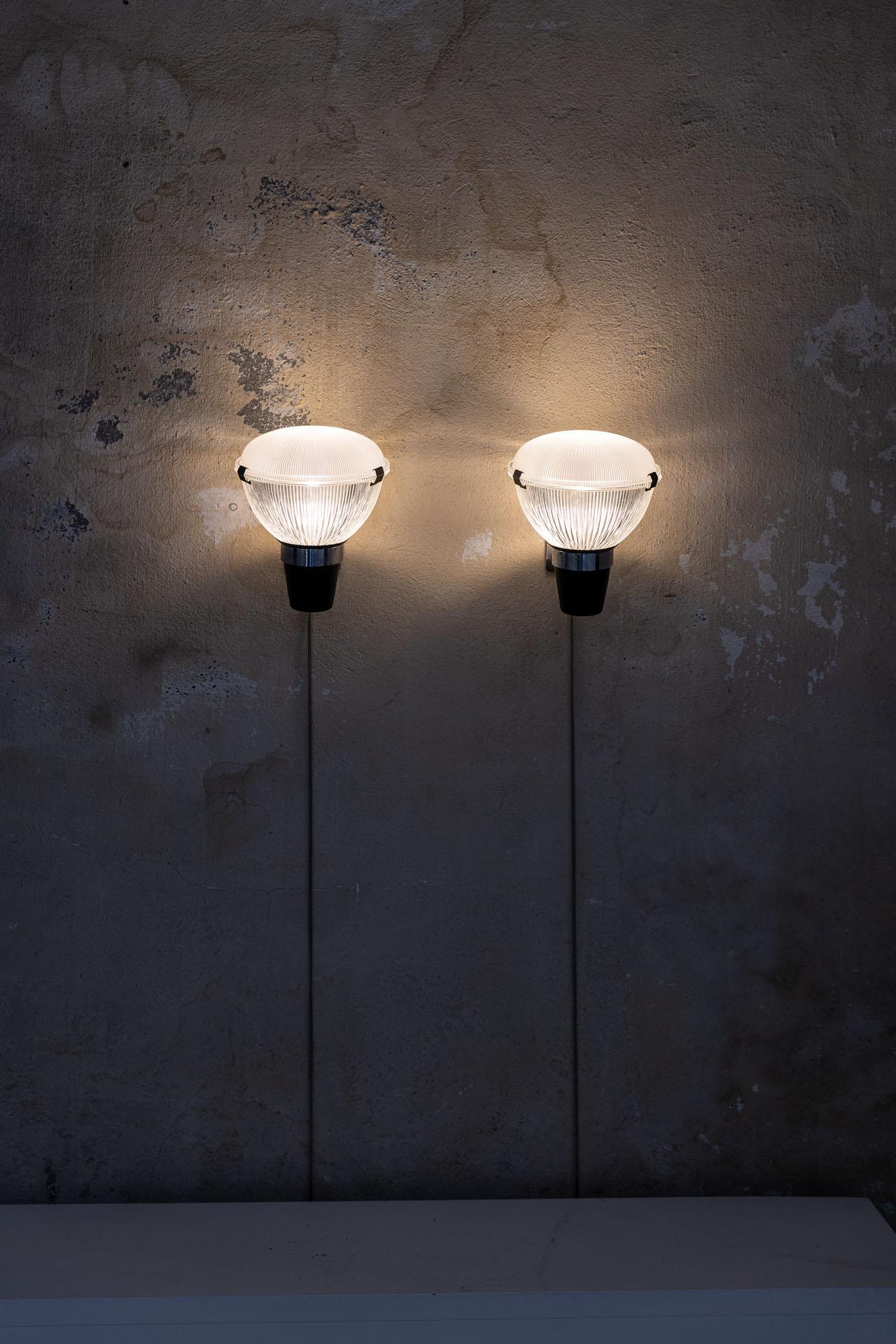 Midcentury big wall lights mod LP6 by Ignazio Gardella for Azucena, Italy 1950s For Sale 7