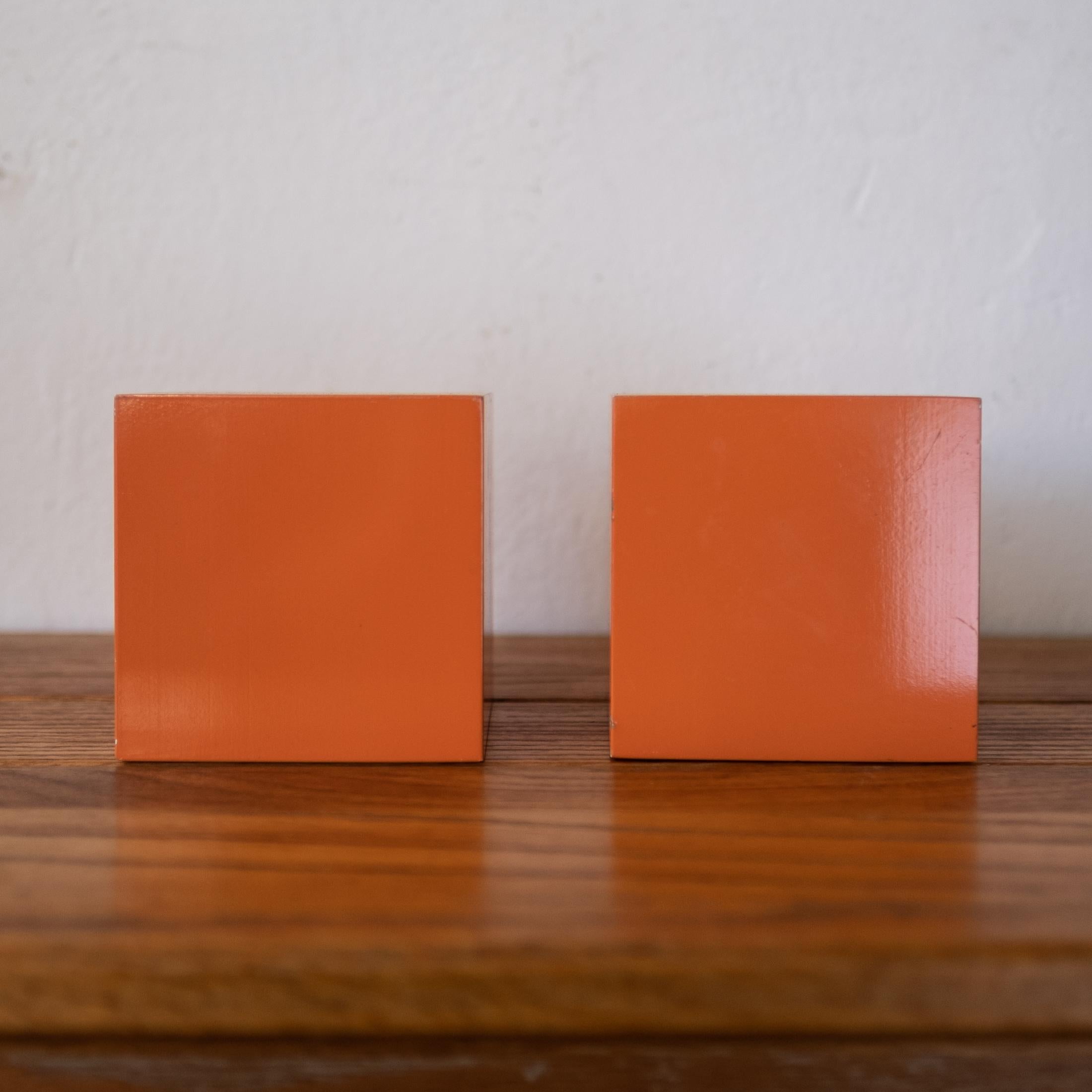 Mid-20th Century Midcentury Bill Curry Design Line Bookends, 1960s