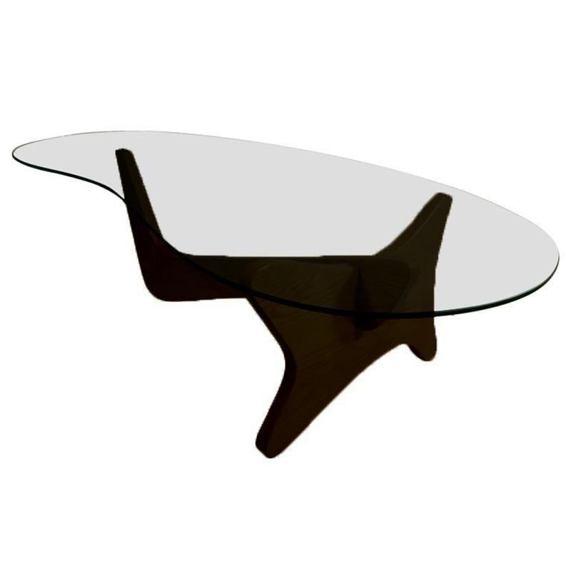 Américain Table basse « avion » biomorphique du milieu du siècle dernier en vente