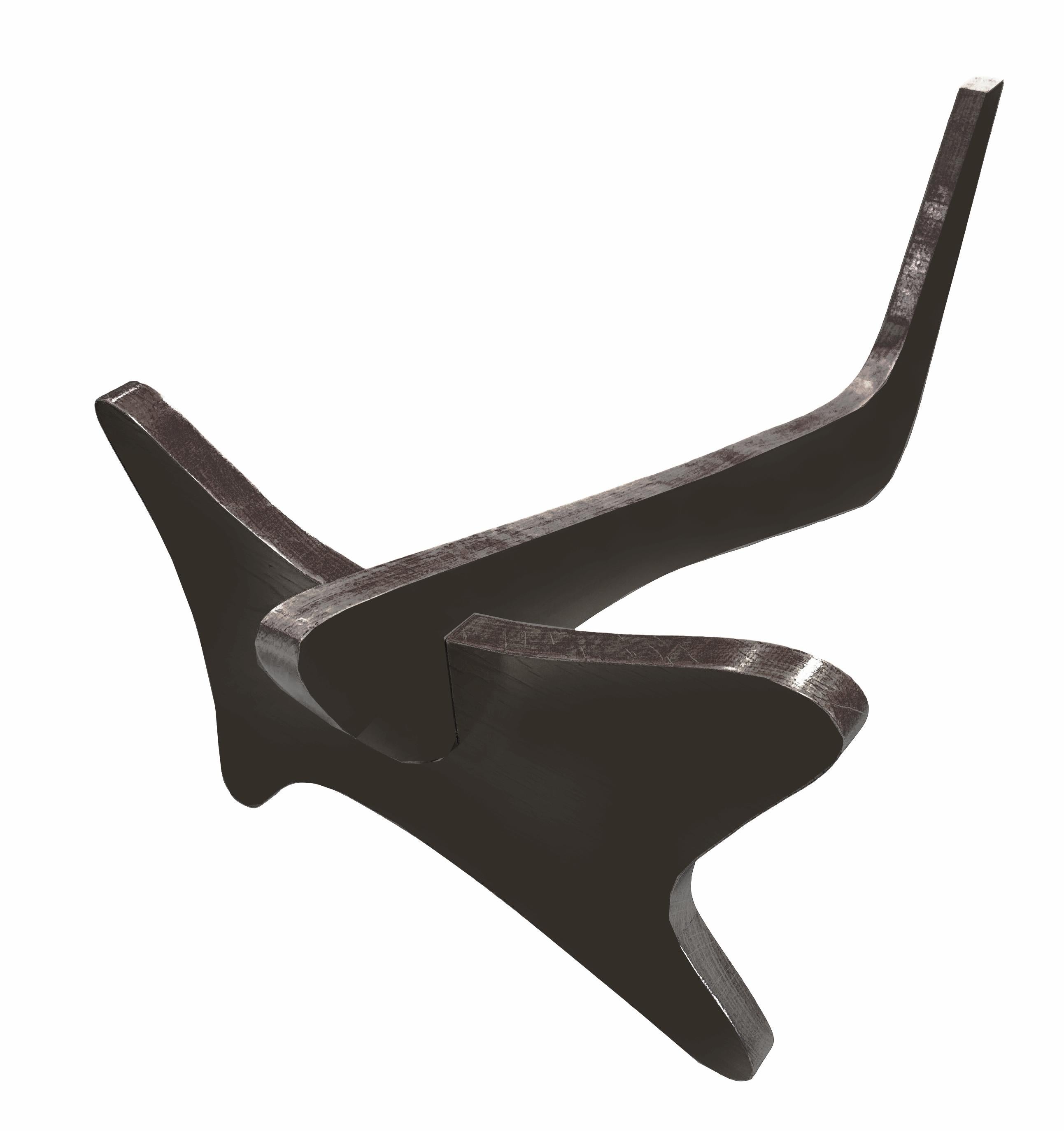 Mid-Century Modern Table basse « avion » biomorphique du milieu du siècle dernier en vente