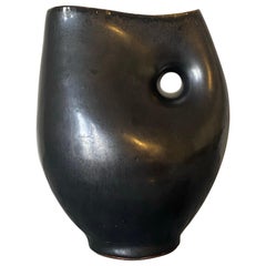 Midcentury Biomorphic Pottery Vase by Gerd von Stokar for Schwäbischen Majolika