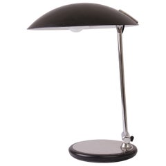 Midcentury Black and Chrome Canopy Lamp Midcentury Black and Chrome Canopy Lamp