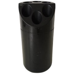 Midcentury Black ‘Manade' Umbrella Stand, Paris