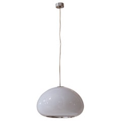 Ciondolo di metà secolo in bianco e nero di Achille e Piergiacomo Castiglioni per Flos