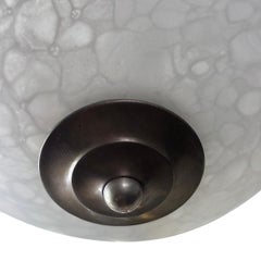 Midcentury Blown Glass Lantern