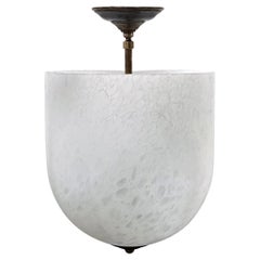 Vintage Midcentury Blown Glass Lantern