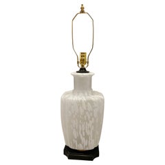 Used Midcentury Blown Glass Table lamp