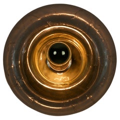 Wandleuchte aus mundgeblasenem Glas von Doria, 1960er Jahre