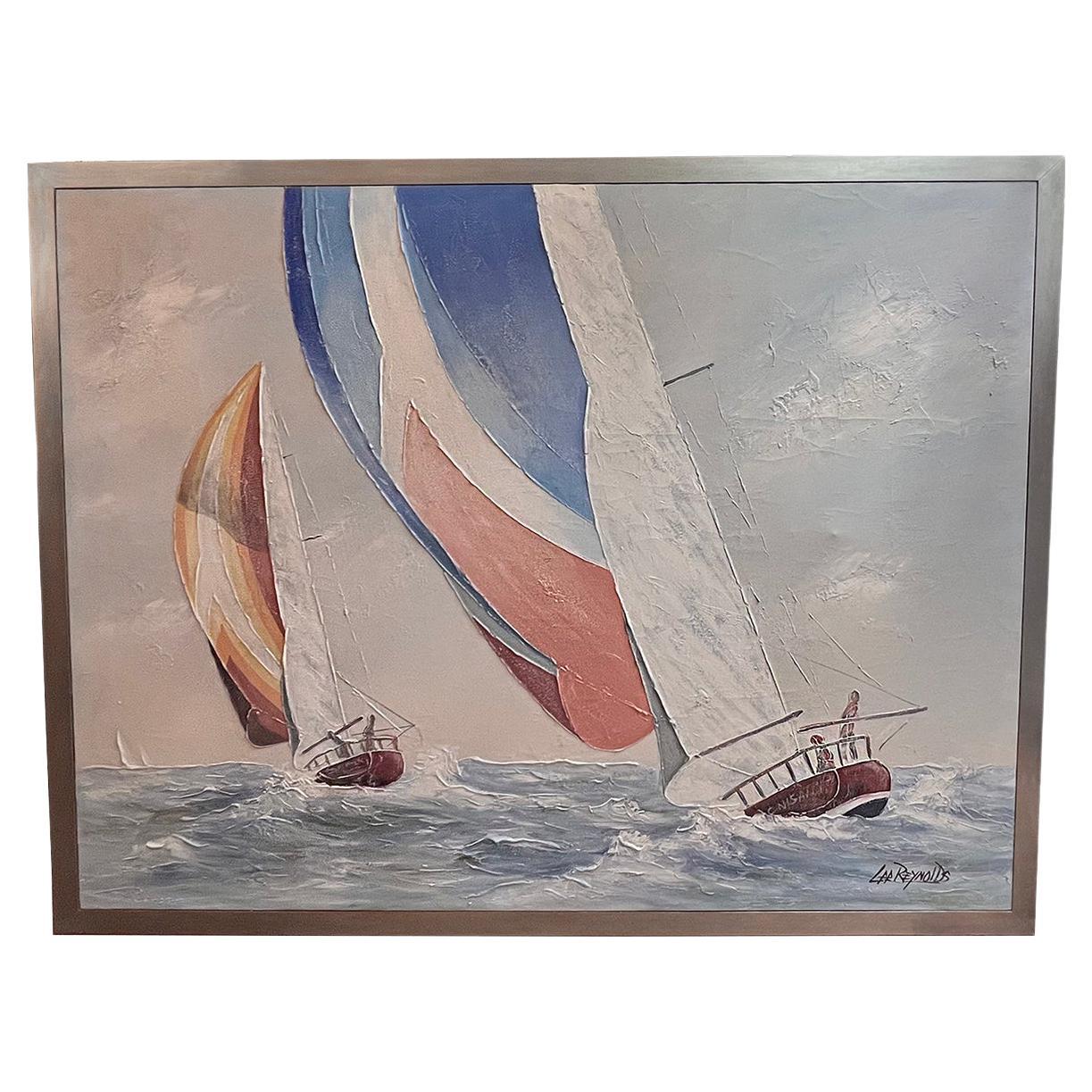 Pittura di barche del Medioevo
