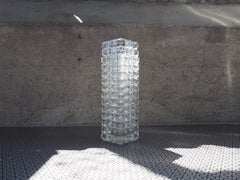 Midcentury Bohemia Glass Vase, 1960s