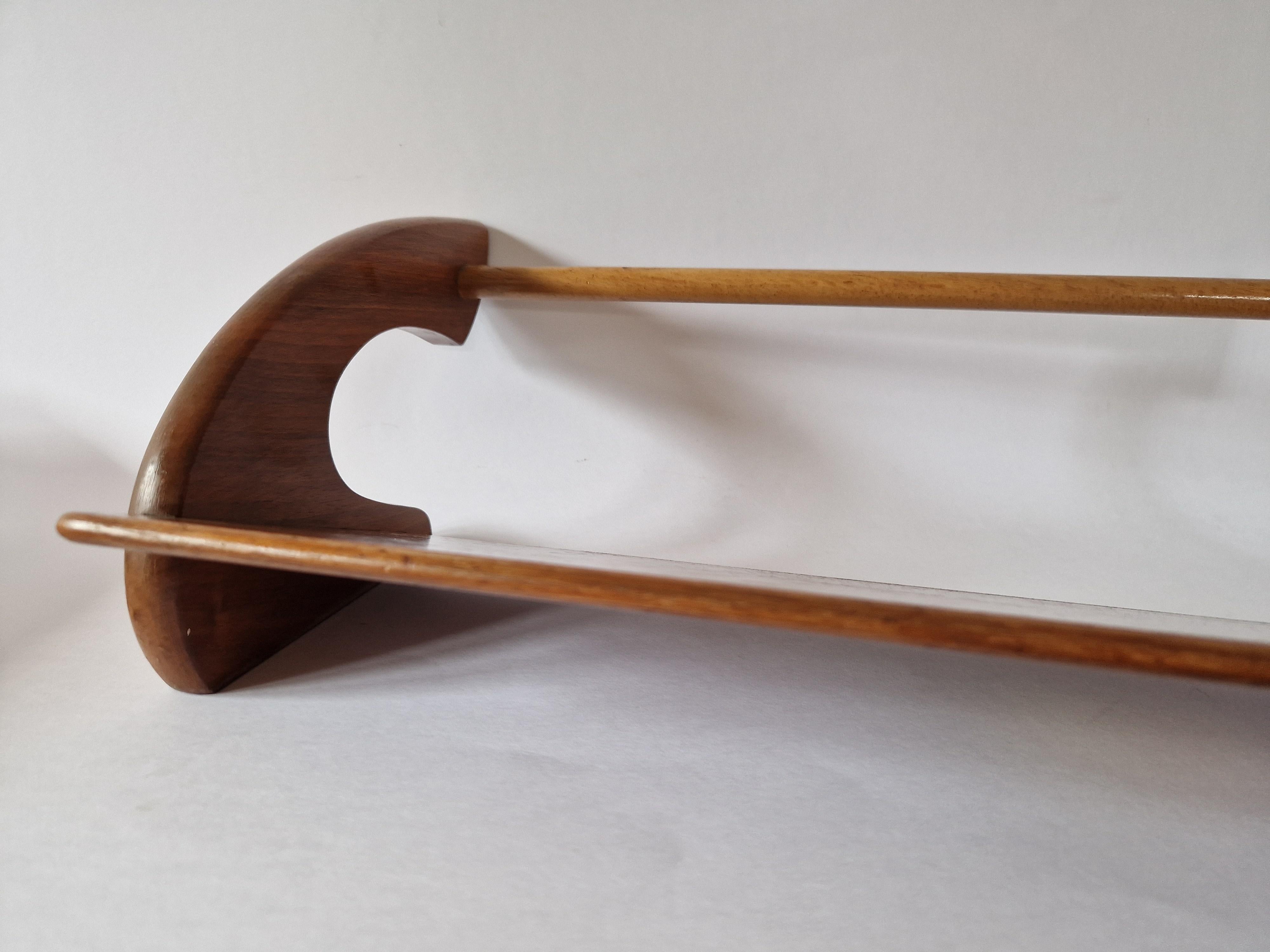Midcentury Book Stand Shelf / Rack, ULUV, 1960s 3