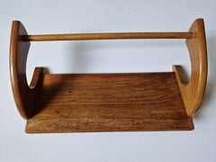 Midcentury Book Stand Shelf / Rack, ULUV, 1960s