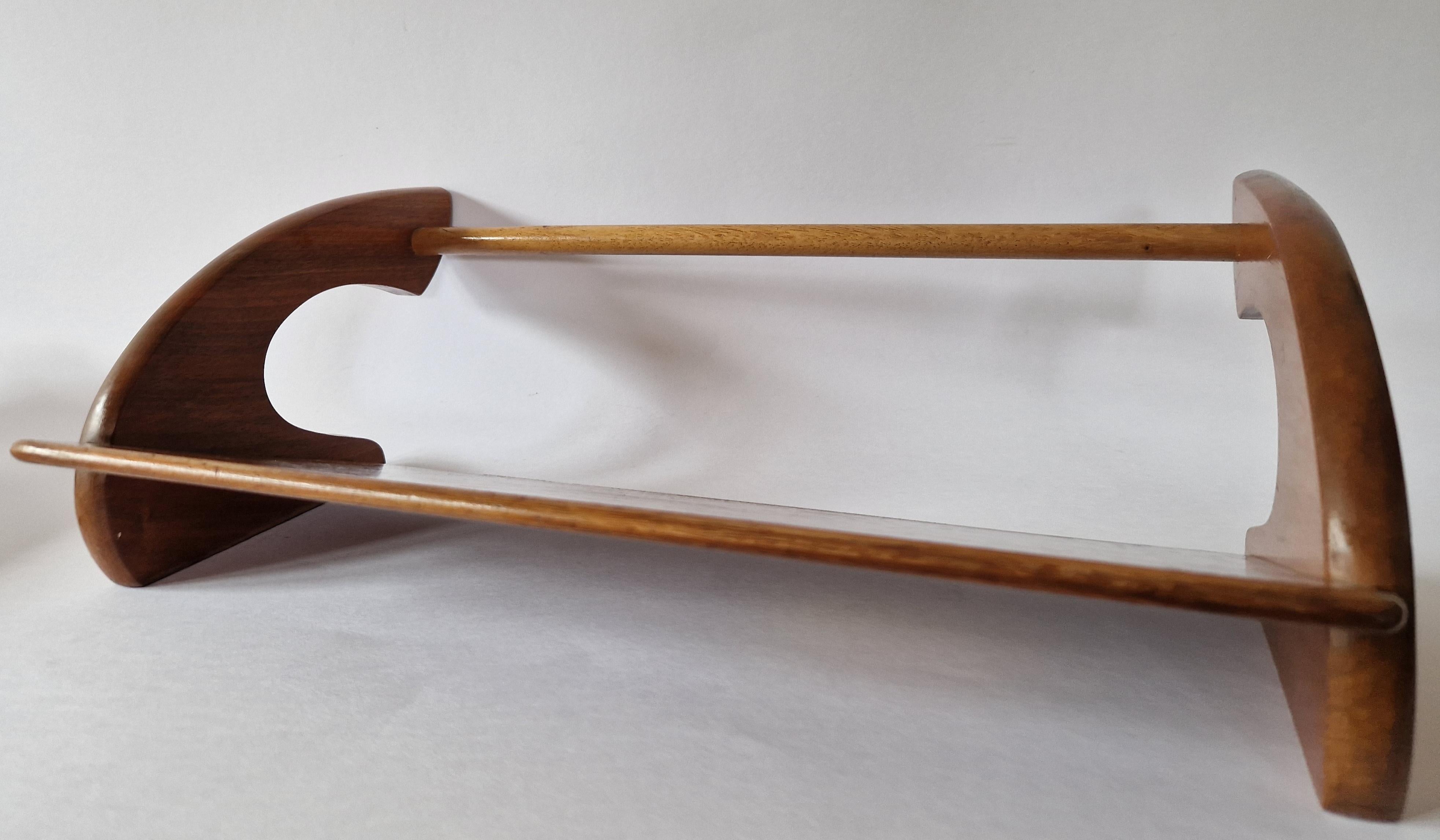 Midcentury Book Stand Shelf / Rack, ULUV, 1960s 2