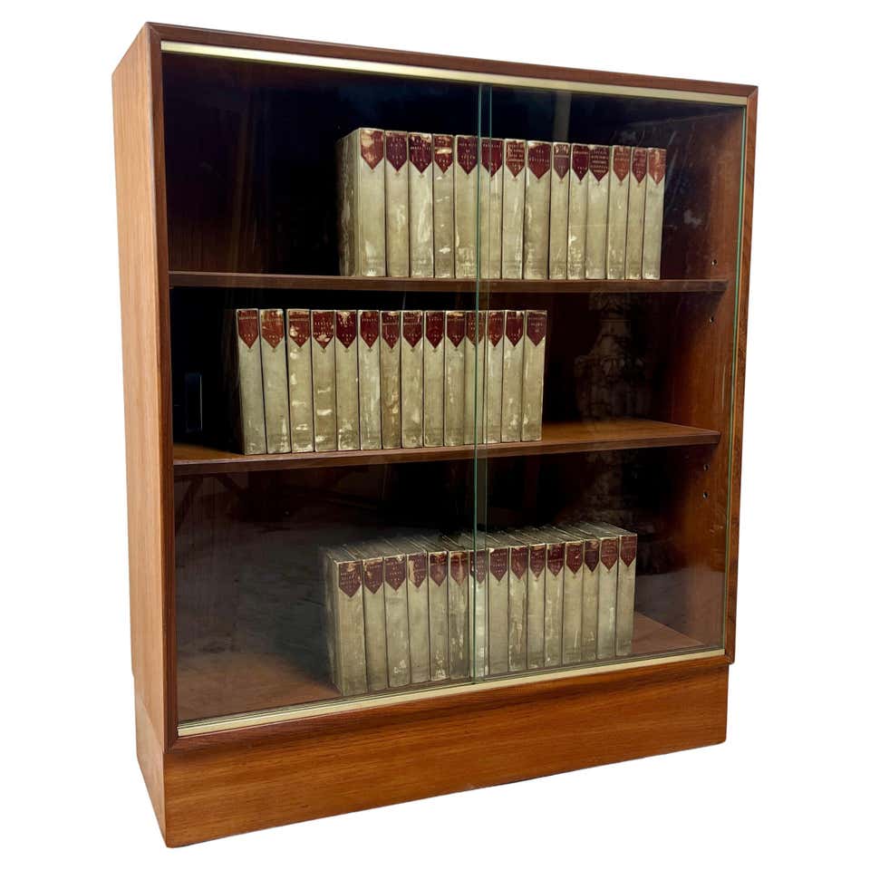 Midcentury Modular Stacking Bookcase By Minty Of Oxford For Sale at 1stDibs