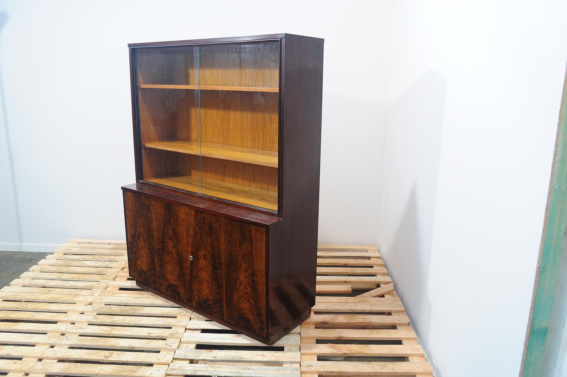 Mid-Century Modern Midcentury bookcase by Setona, 1950´s, Czechoslovakia For Sale