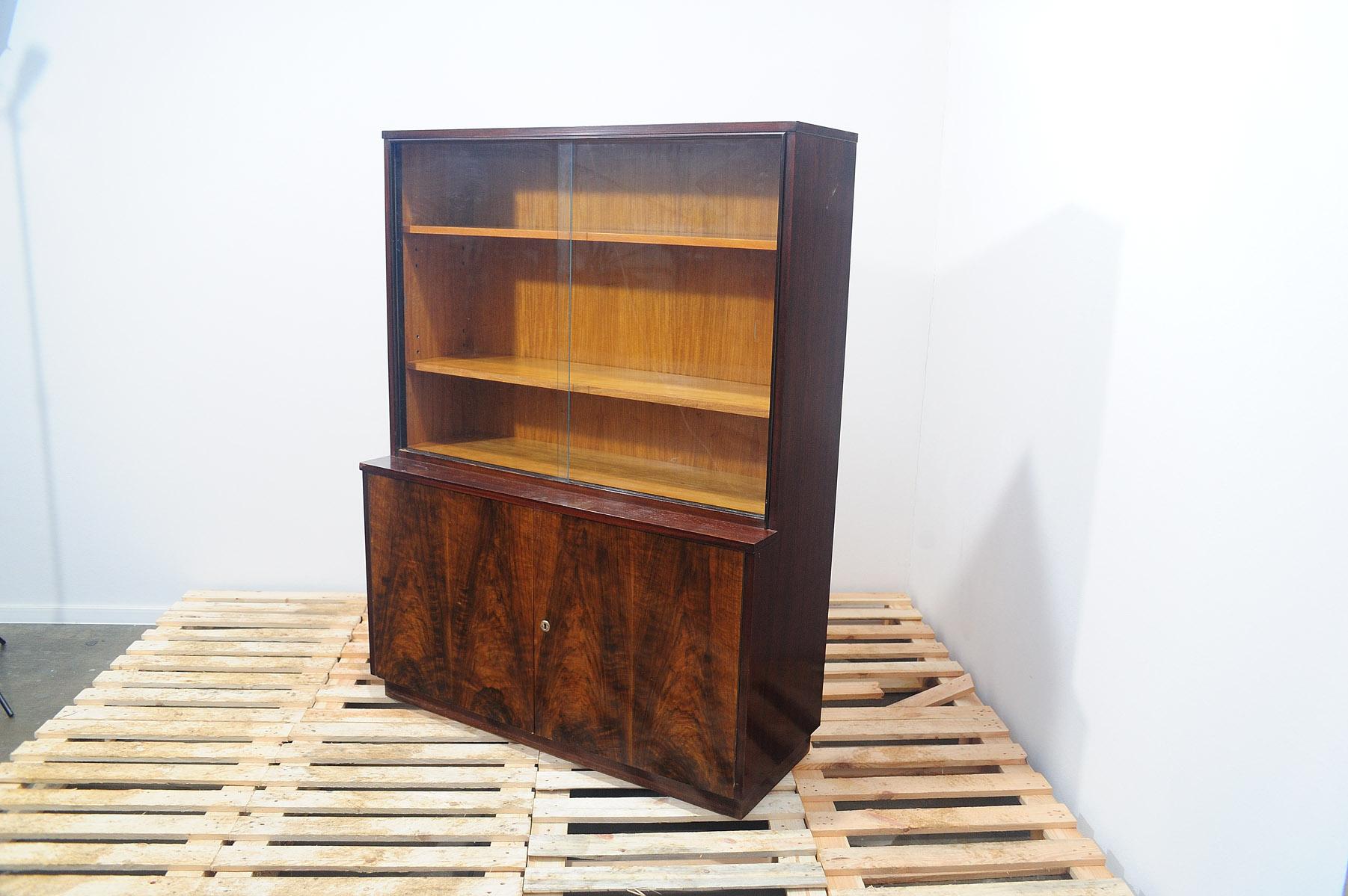 20th Century Midcentury bookcase by Setona, 1950´s, Czechoslovakia For Sale