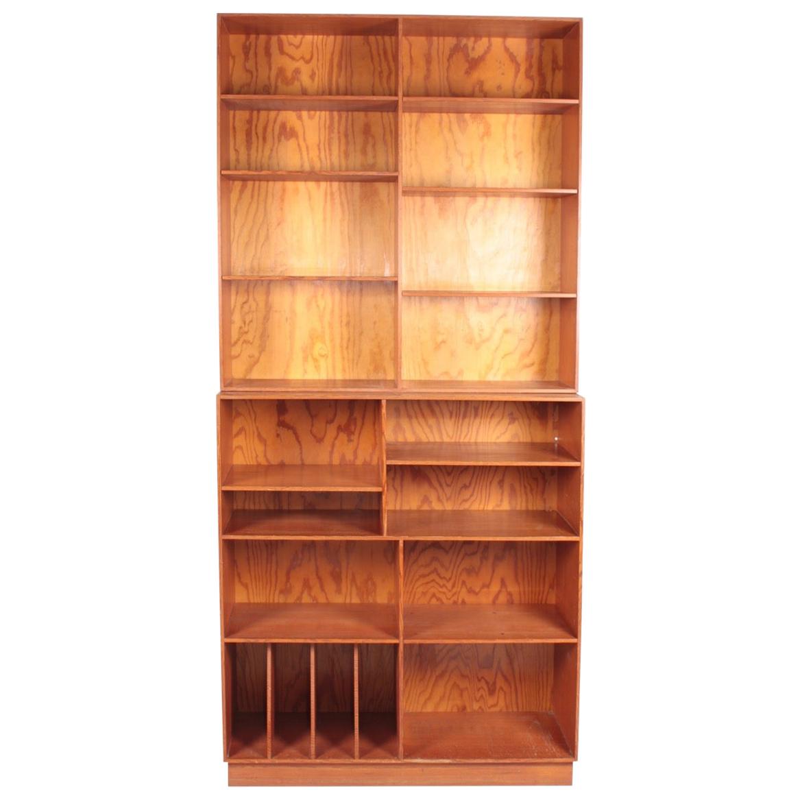 1930s Knotty Pine Bookcase For Sale at 1stDibs