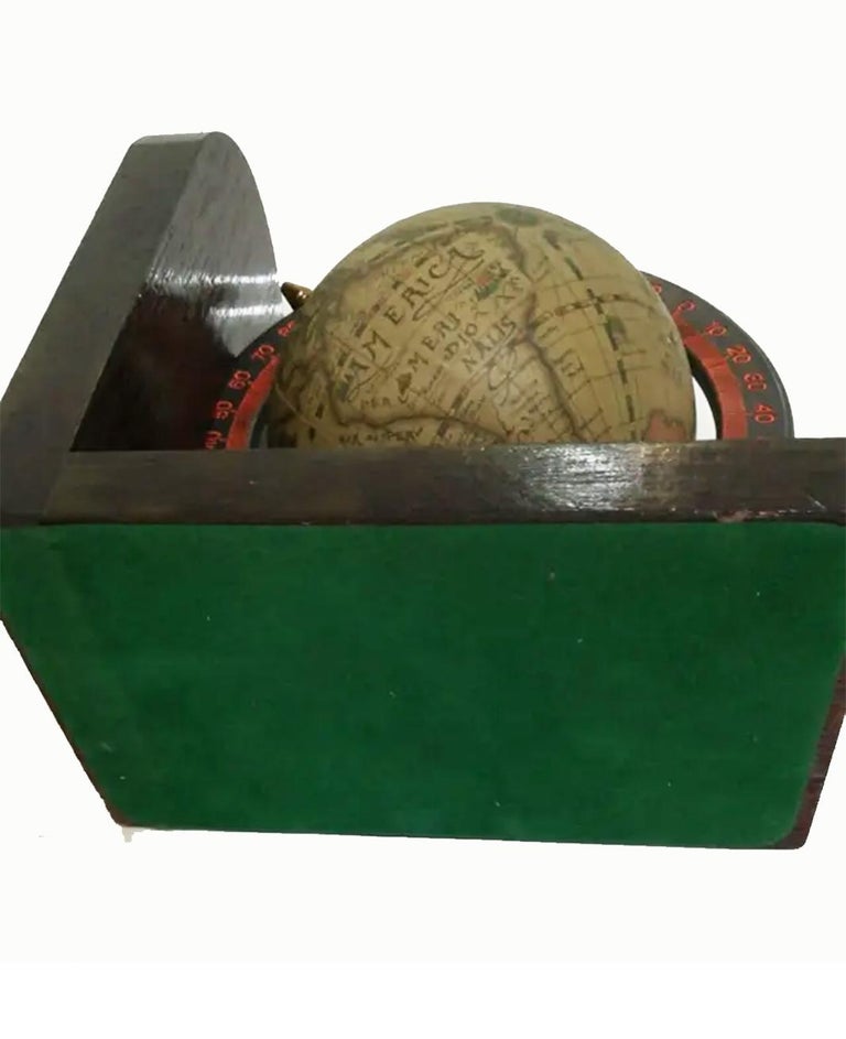 Midcentury Bookends World Globe at 1stDibs