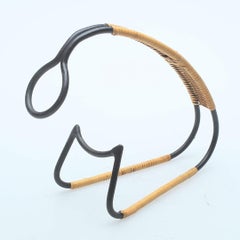 Midcentury Bottle Holder in the Style of Carl Auböck