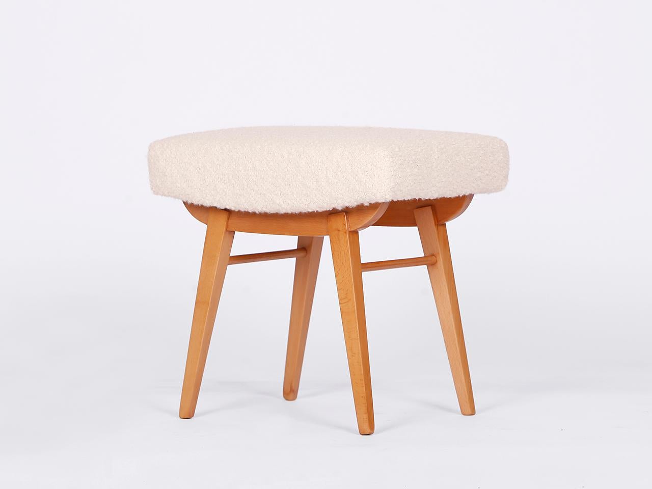 alpaca footstool