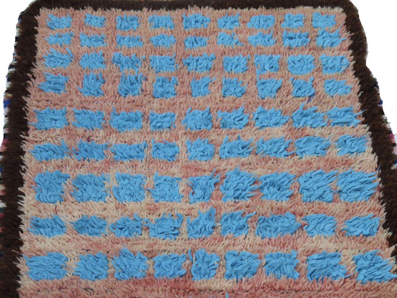 Marocchino Runner Boujad di metà secolo  2'7 x 11'9 in vendita