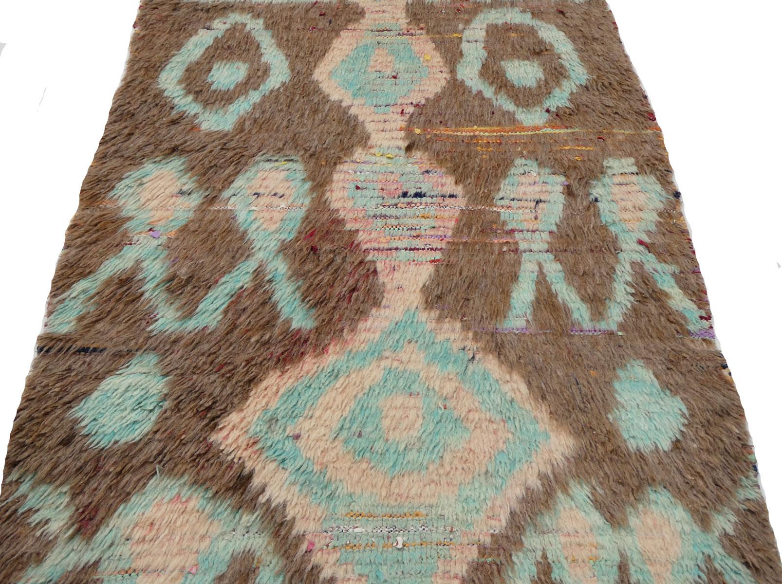Lana Runner Boujad del Medioevo 2'8 x 9'6 in vendita
