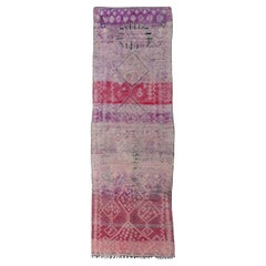 Midcentury Boujad Runner 3'1 x 8'9