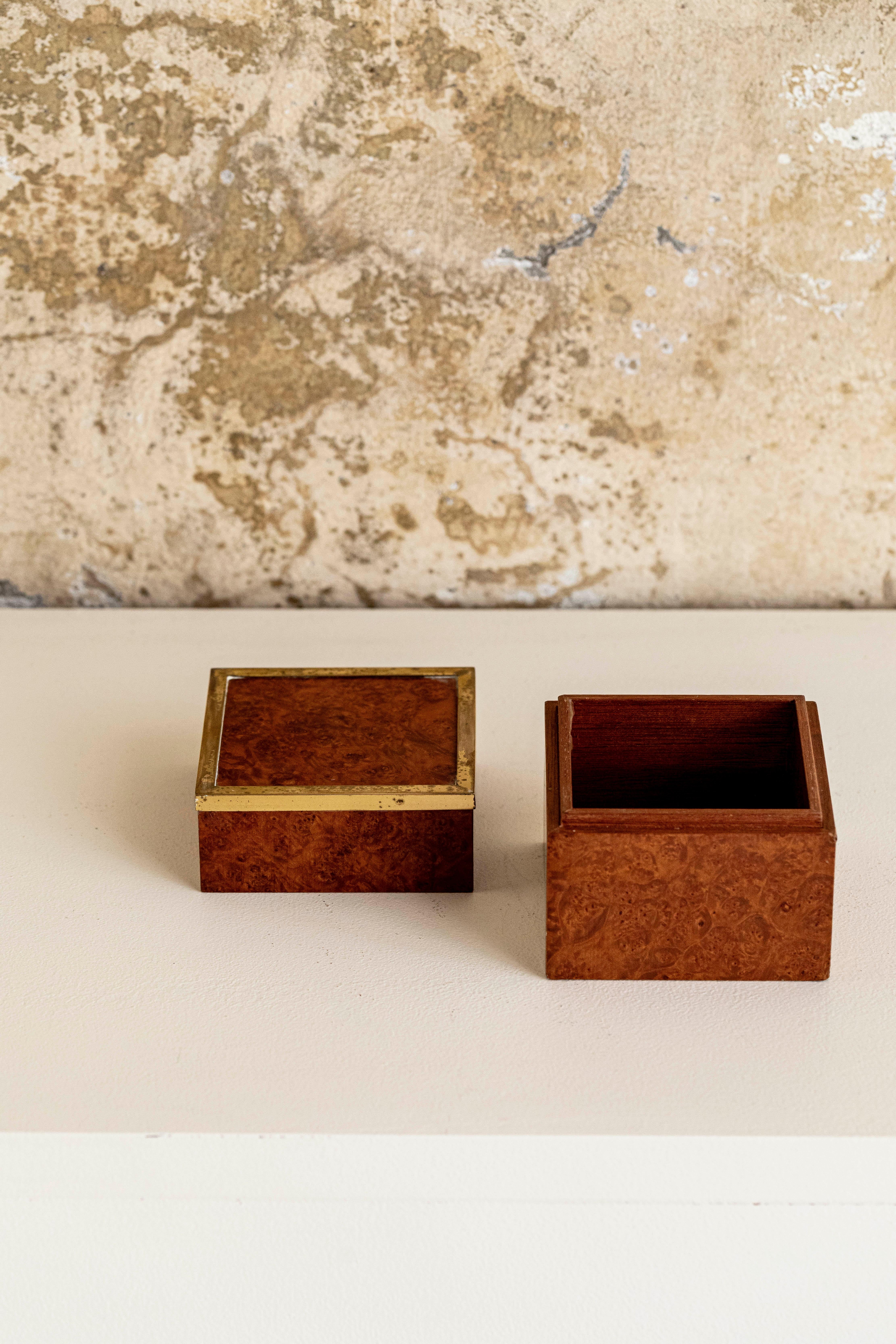 Midcentury box designed by Gabriella Crespi, Italy For Sale 4
