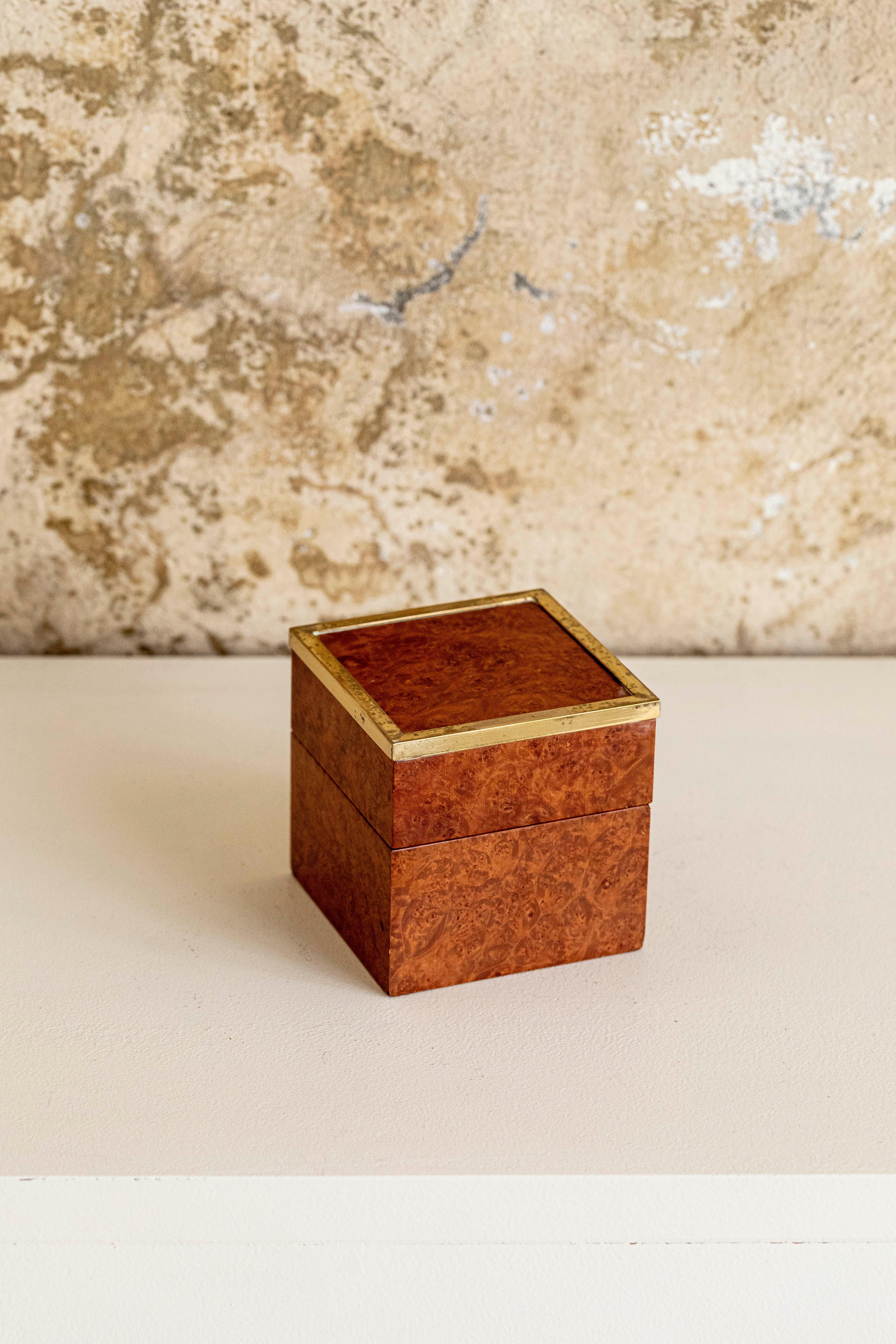 Mid-Century Modern Midcentury box designed by Gabriella Crespi, Italy For Sale
