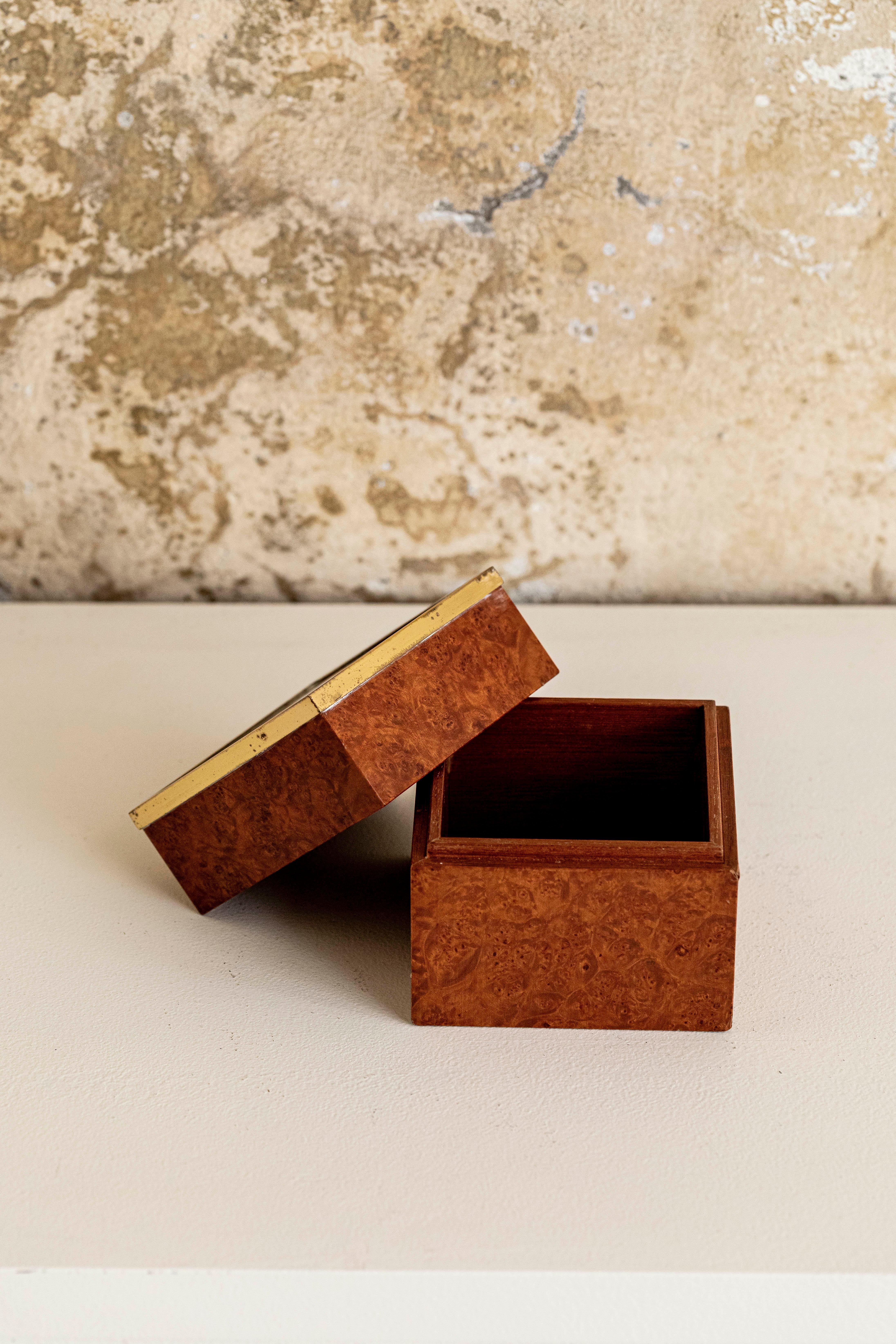 Midcentury box designed by Gabriella Crespi, Italy For Sale 2