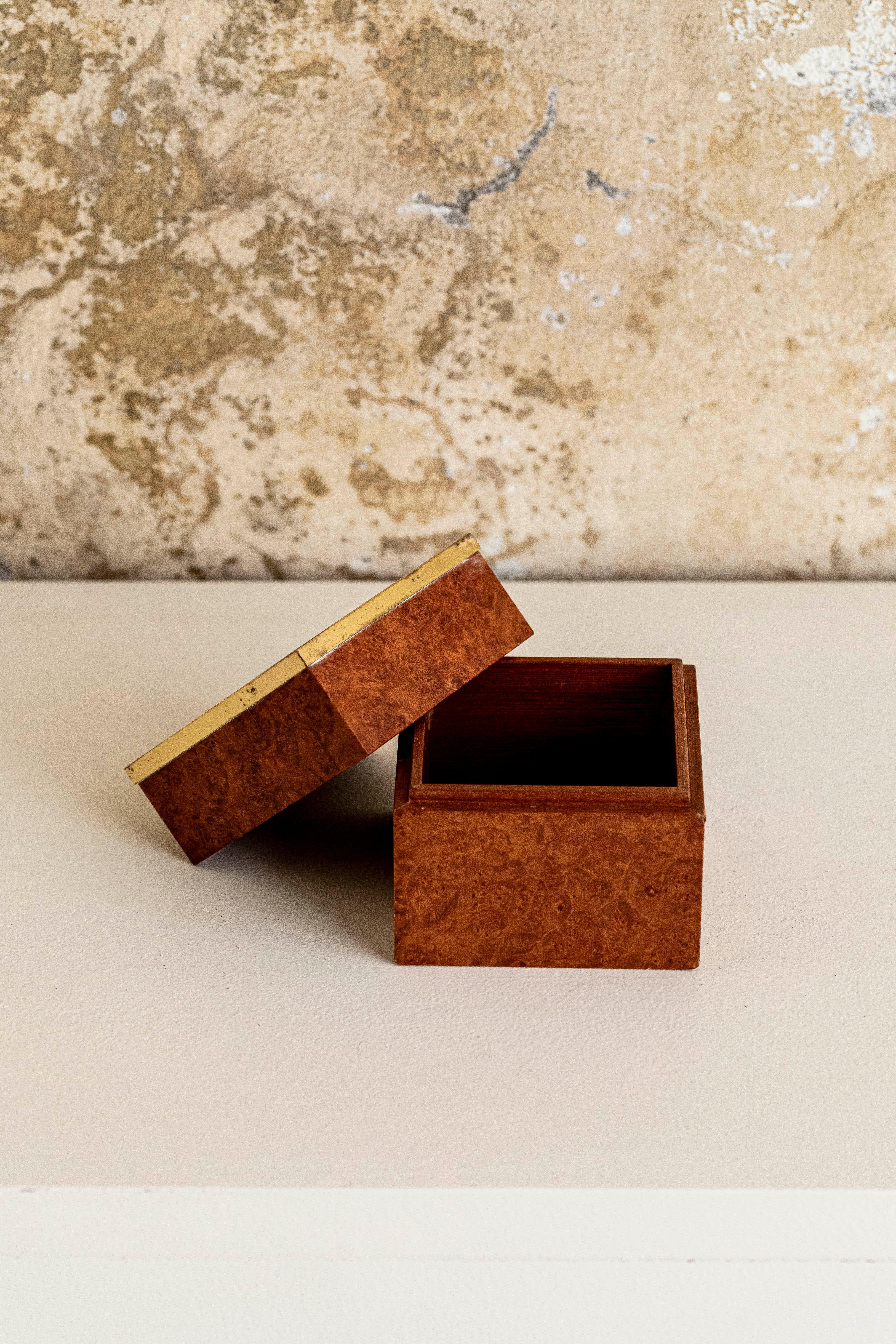 Midcentury box designed by Gabriella Crespi, Italy For Sale 3