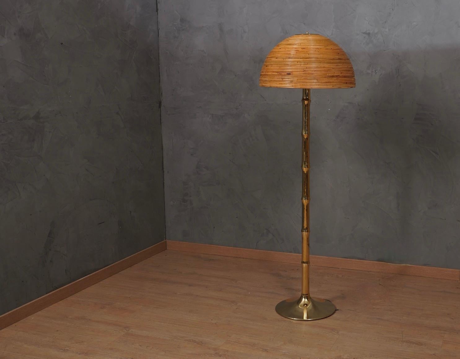bamboo lamp stand