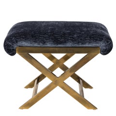 Midcentury Brass Bench by Hollis Jones Midcentury Brass Bench by Hollis Jones