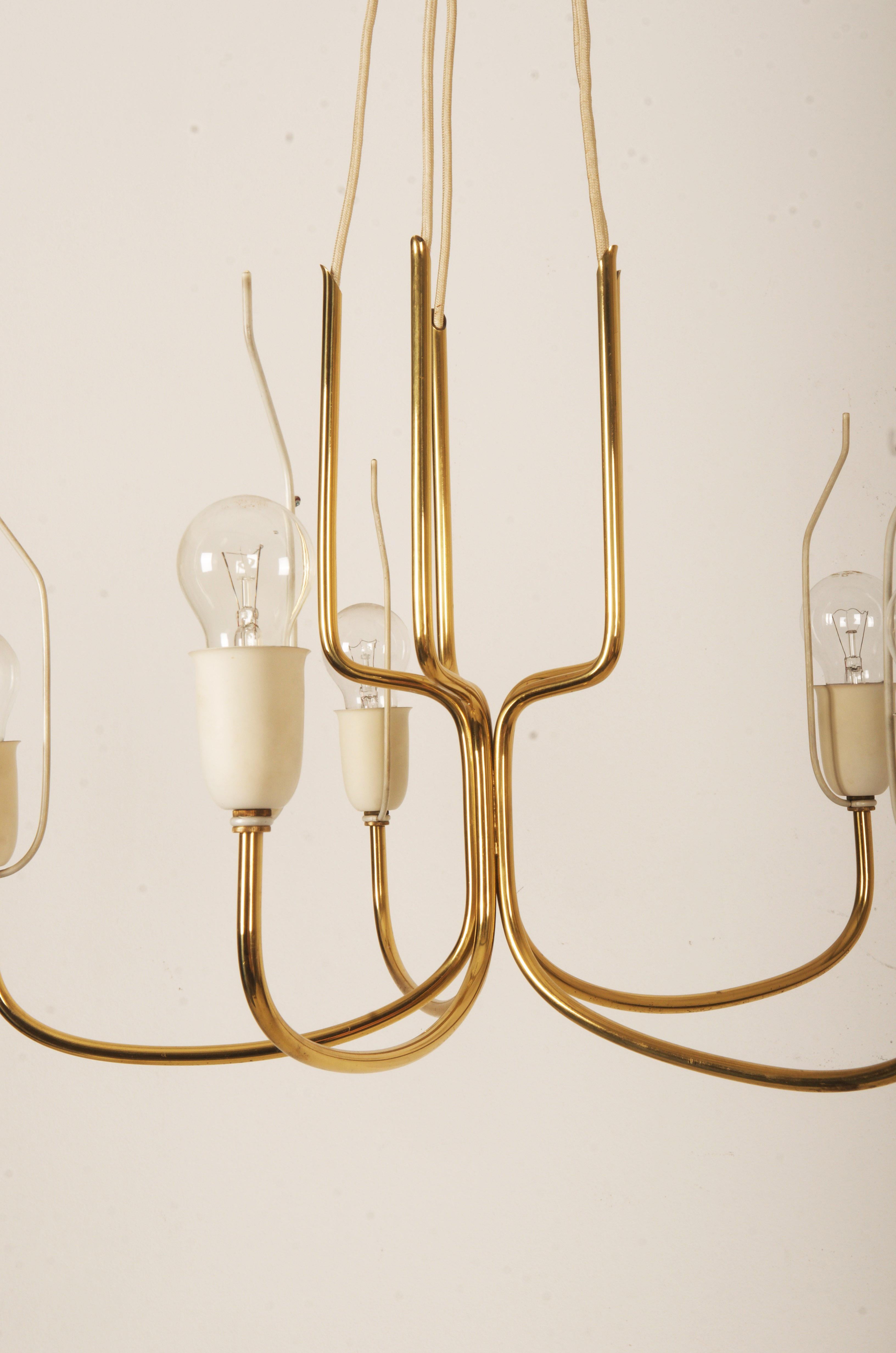 Lampadario in ottone del Medioevo di Rupert Nikoll in vendita 1