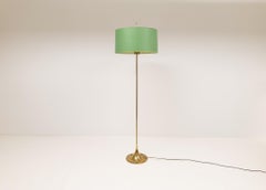Midcentury Brass Floor Lamp Bergboms G-024, Sweden, 1960s