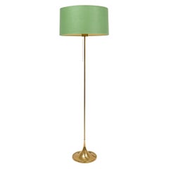 Midcentury Brass Floor Lamp Bergboms G-024, Sweden, 1960s