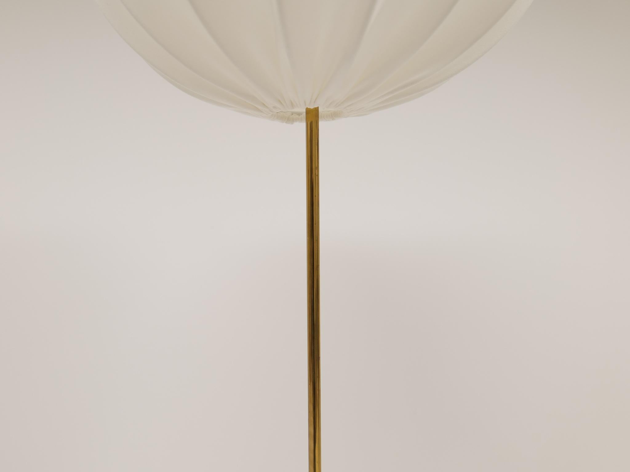 Midcentury Brass Floor Lamp Bergboms G-025, Sweden, 1960s In Good Condition In Hillringsberg, SE