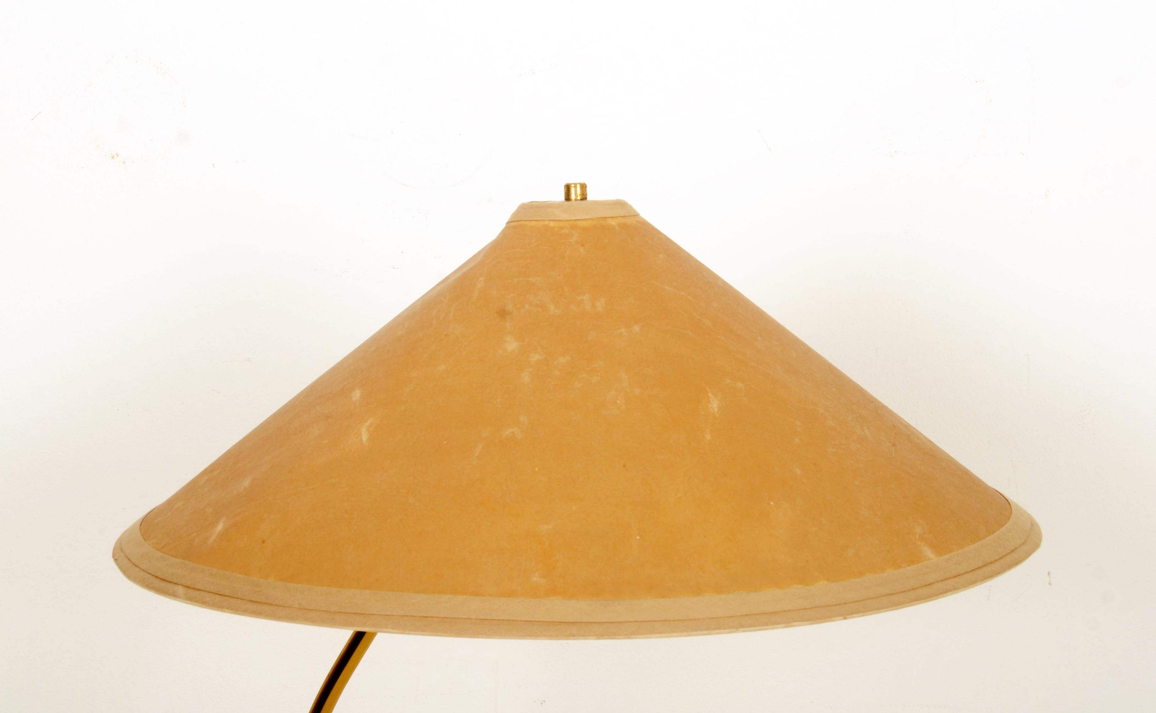 Lampadaire en laiton du milieu du siècle dernier de Rupert Nikoll en vente 5