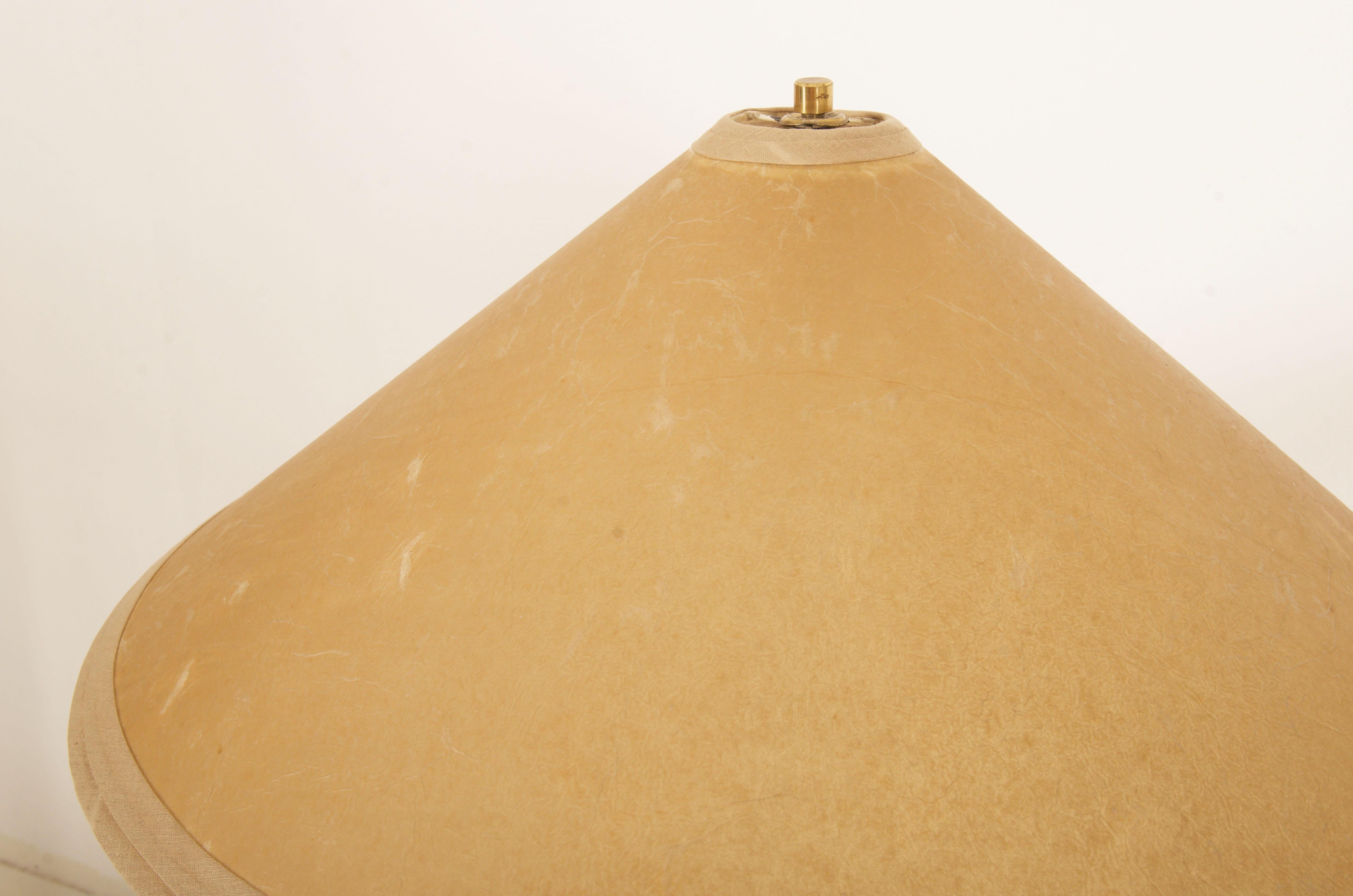 Austrian Midcentury Brass Floor Lamp by Rupert Nikoll For Sale
